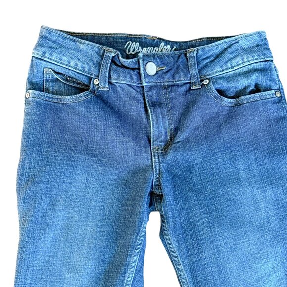 Wrangler Midrise Bootcut Women's Riding Stretch Jeans (5) - Picture 2 of 4
